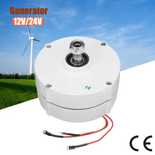 Load image into Gallery viewer, 2020 Upgrade 6000W Wind Turbines Generator+Controller 12V/24V 3/5/6 Blades Home Windmill No Flange Seat More Easy Install
